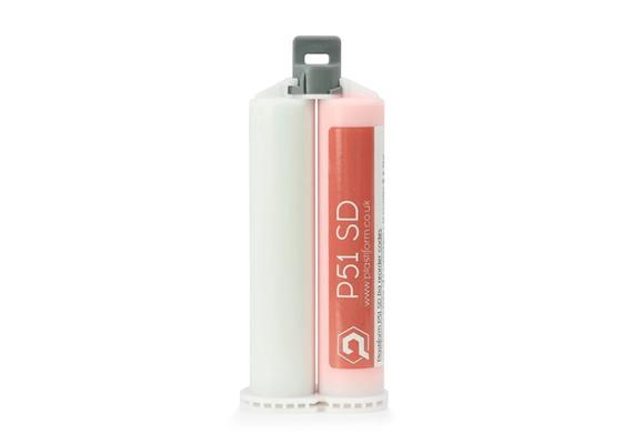 Plastiform 51-SD (pink) P51-SD  2 Kartuschen à 50 ml  + 12 Mischdüsen + 3 Zusatzdüsen