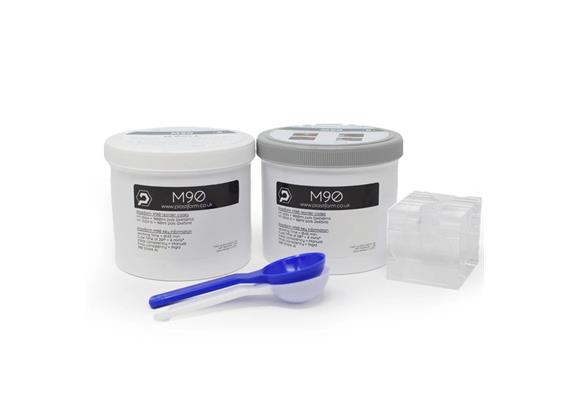 Plastiform LC-AD (dunkelgrau/weiss)  2 Büchsen à 450 ml (M90)  Art.No. MT-004
