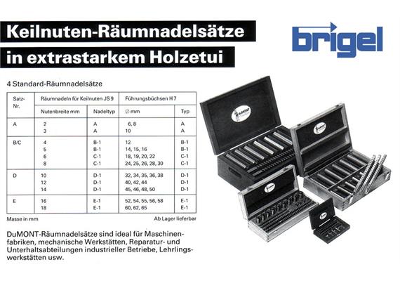 Räumwerkzeugsatz Typ B/C Tol. P9 | Bild 2