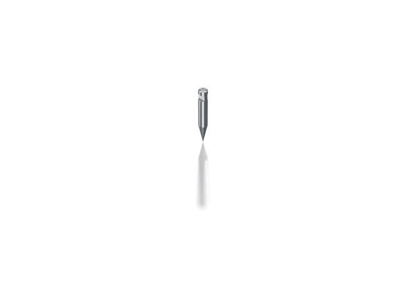 Tastspitze 33 mm konisch  Ø 3.5 mm / R: 25 µm / W: 24°  Hartmetall | Bild 1