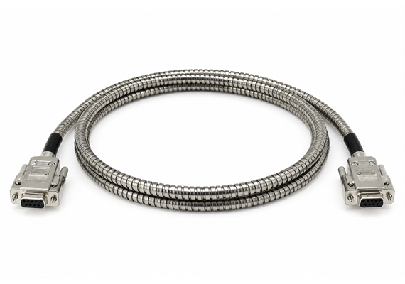 Verlängerungskabel 3.00 m  in flexiblem Metallschutzschlauch