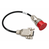 Adapterkabel (neu/alt)  D9 Stecker am Massstab,  Bendix-Buchse am Zähler