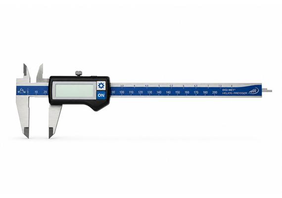 DIGI-MET® Taschenmessschieber 150 mm IP67  eckiges Tiefenmass