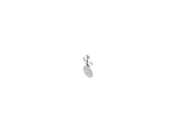 Scheibentaster 10 mm,  Ø 6 mm / R: 25 µm / W: 2 x 12°, | Bild 1