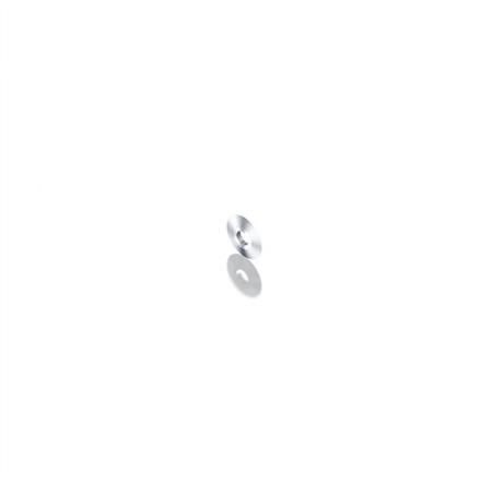 Scheibentaster 6 mm,  Ø 6 mm / R: 25 µm / W: 2 x 12°,
