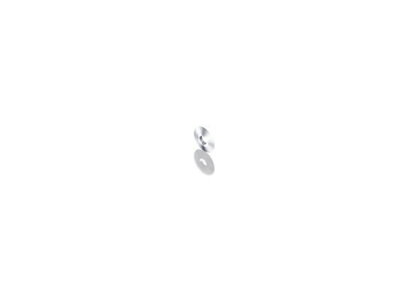 Scheibentaster 6 mm,  Ø 6 mm / R: 25 µm / W: 2 x 12°, | Bild 1