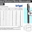 Square broach 7 mm | Bild 2
