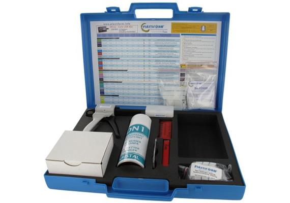 PLASTIFORM-Koffer  mit folgendem Inhalt: