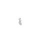 Scheibentaster 10 mm,  Ø 6 mm / R: 25 µm / W: 2 x 12°,