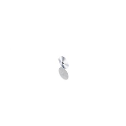 Scheibentaster 10 mm,  Ø 6 mm / R: 25 µm / W: 2 x 12°,